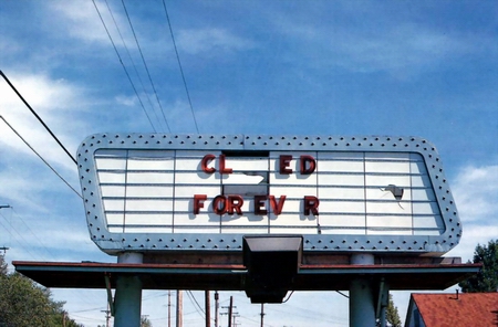 Starlite Drive-In Theatre - Old Marquee